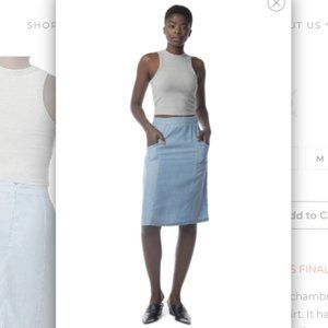 Woven by Synergy Revival Skirt NWT